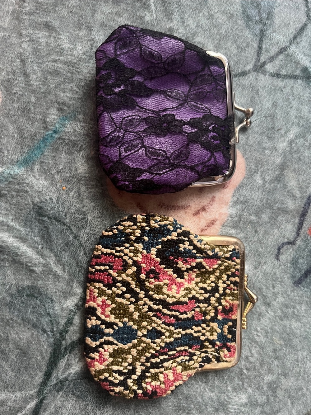 Purple Lace Coin Purse – Women Bags